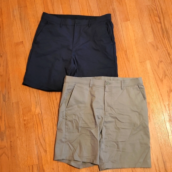 Navy Blue Calvin Klein Men's Shorts 34W - Picture 3 of 4